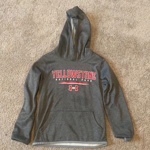 Boys Yellowstone Under Armour Hooded Sweatshirt